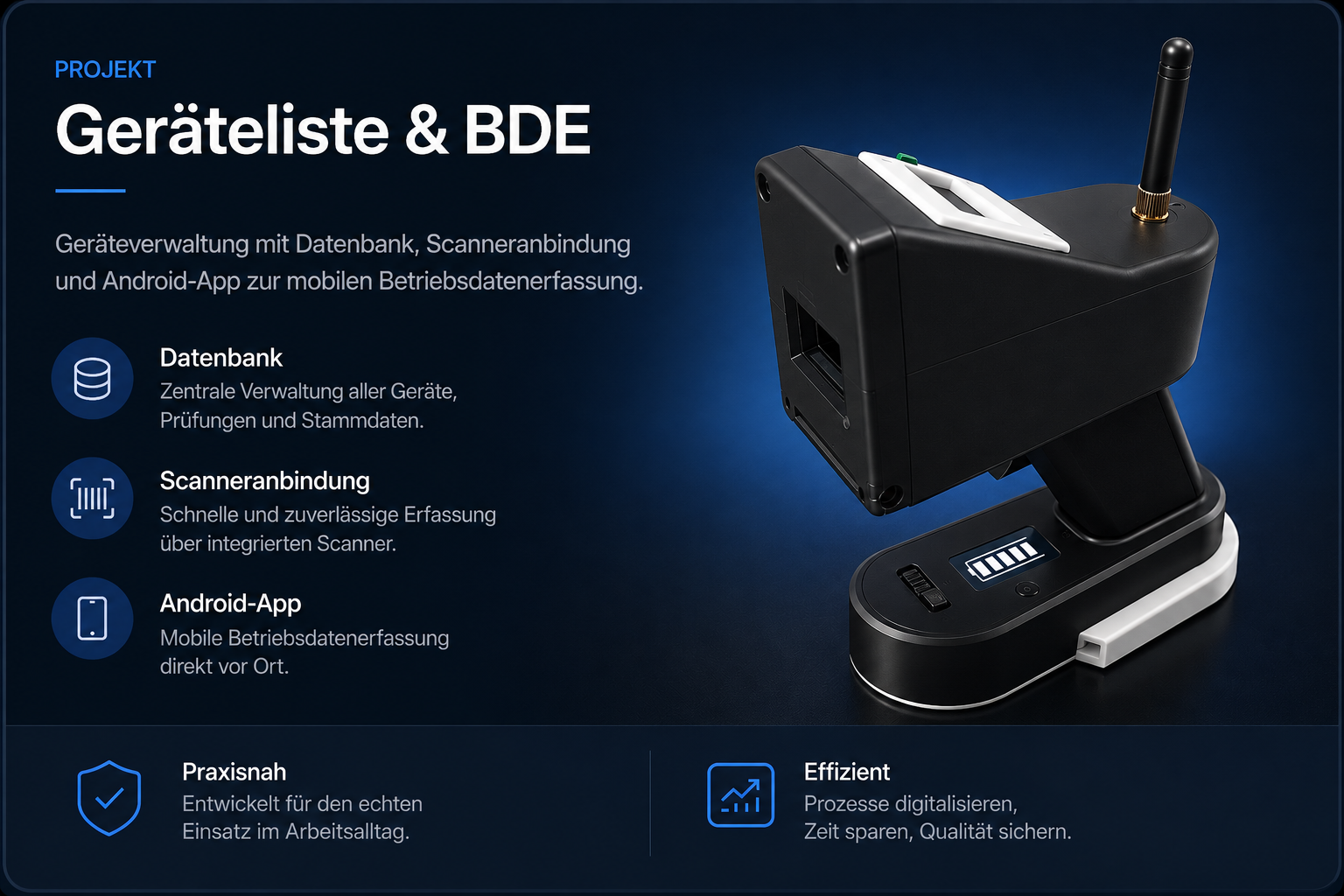 Geräteliste und BDE