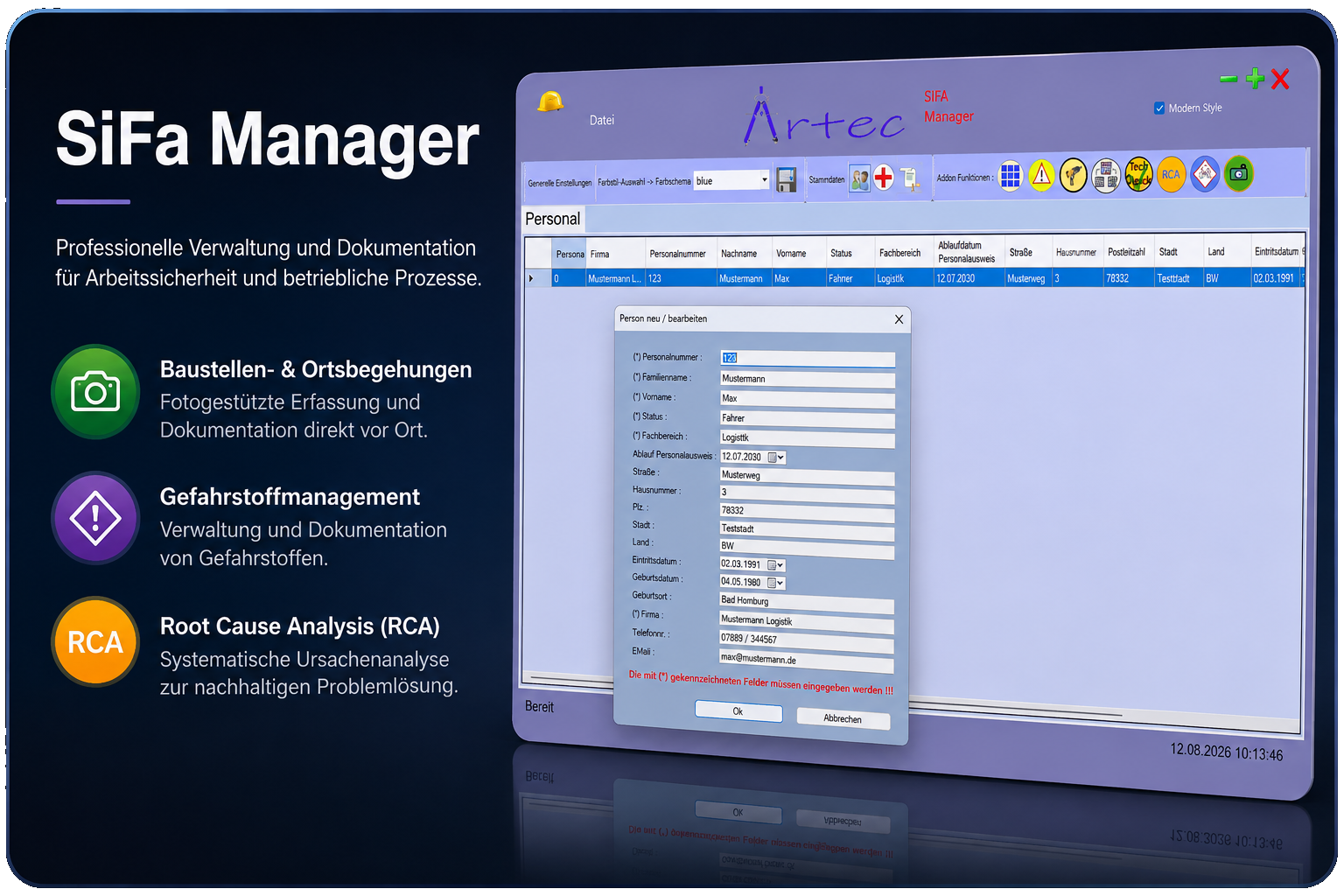 SiFa Manager